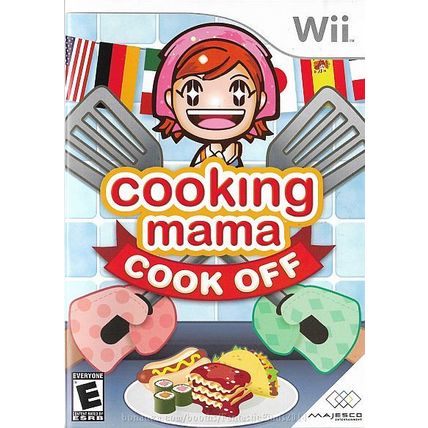 Nintendo Wii - Cooking Mama: Cook Off (2007) *Complete With Case & Instructions*