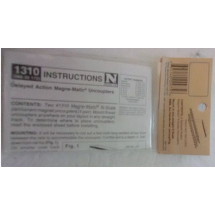 Micro Trains N Scale Delayed Action Permanent Magnet Uncouplers #1310