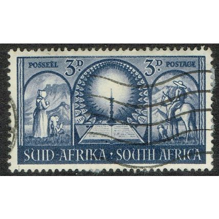 South Africa 1949 Inauguration of Voortrekker Monument 3d Blue SG133 GU