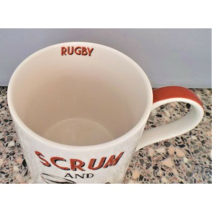Leonardo Collection Scrum and Bare it Rugby Fine China Mug