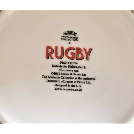 Leonardo Collection Scrum and Bare it Rugby Fine China Mug