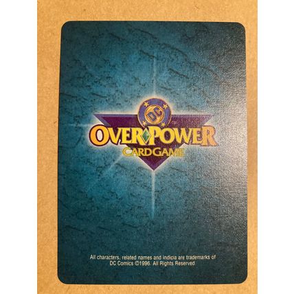 DC OverPower CCG: Universe Training Strength or Energy 5 Batman (A) 1996