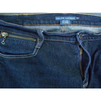 Ralph Lauren Women's 32 Tribecca 114 Blue Label Dark Blue