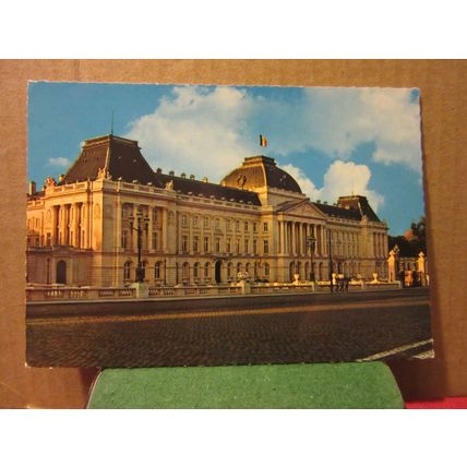 ROYAL PALACE, BRUSSELS, BELGIUM unused postcard #