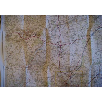 1986 OS Landranger map Sheet 185 Winchester & Basingstoke, second series, update