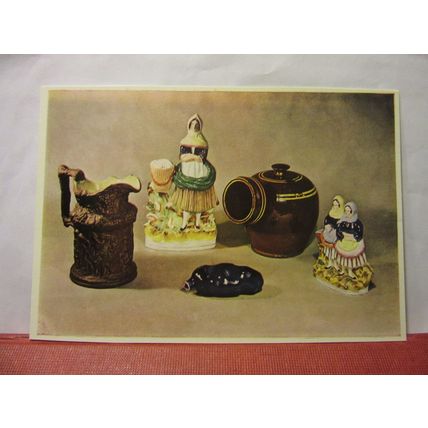 PORTOBELLO POTTERY, HUNTLY HOUSE MUSEUM, EDINBURGH unused postcard =