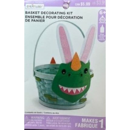 Creatology Basket Decorating Kit (Dragon/Bunny)