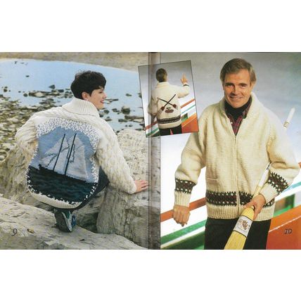 Patons Knitting Book 557 O Canada Volume Two ©1991 Jacket Pullover 11 projects