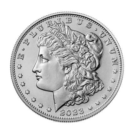 Morgan Silver Dollar Uncirculated Coin ( 23XE)