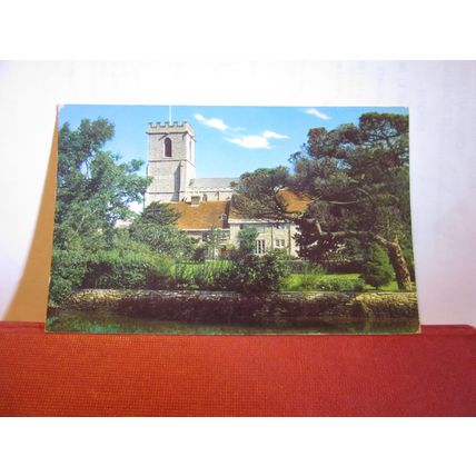 THE PRIORY HOTEL, WAREHAM, DORSET unused vintage postcard #
