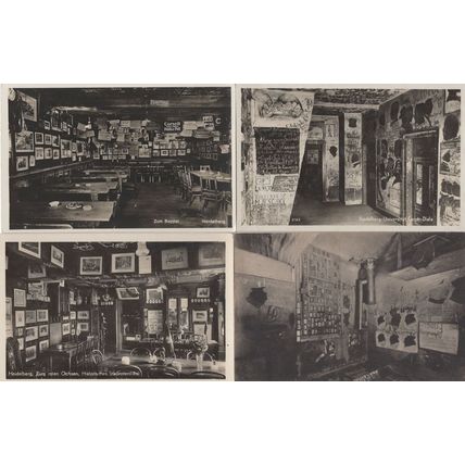 Karzer De Universitat Heidelberg Germany Graffiti 4x Postcard s