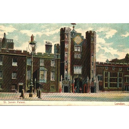 St James Palace, London, England, Postcard