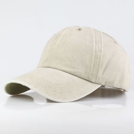 Unisex Cap Plain Color Washed Baseball Cap Casual Adjustable Outdoor Trucker