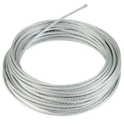 1mm 1.5mm 2mm 3mm 4mm 5mm 6mm 8mm Stainless Steel A4 Wire Rope AISI 316 Cable