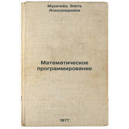 Matematicheskoe programmirovanie. In Russian /Mathematical programming