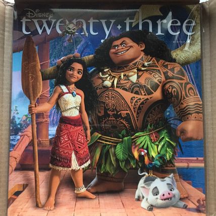 NEW Disney Winter 2024 D23 Member Issue - Moana 2 & Mufasa Cover