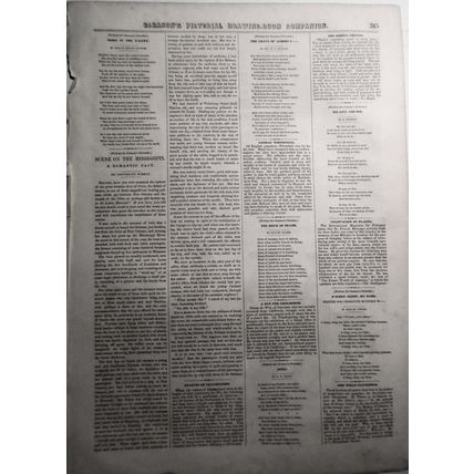 Santa Anna + National Hotel, Washington, DC - Gleason's Pictorial May 15, 1852