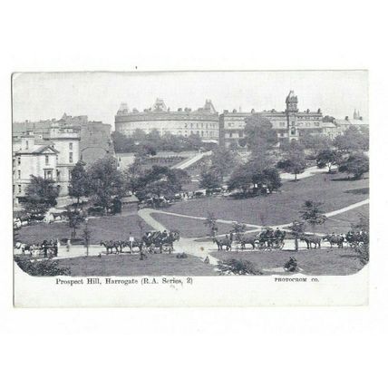 Harrogate, Prospect Hill, Yorkshire, Postcard.