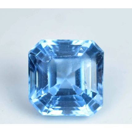 3.85 Ct Natural Blue Aquamarine Emerald Stunning Loose Gemstone
