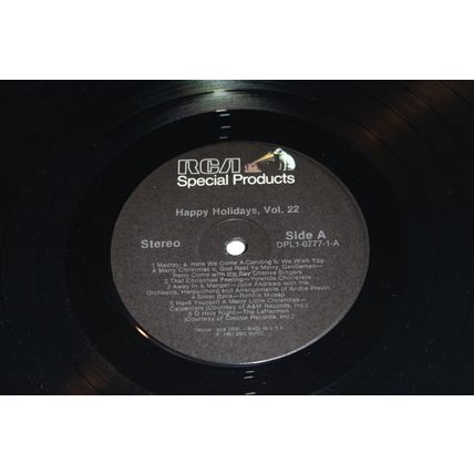 HAPPY HOLIDAYS VOLUME 22-Various Artists LP STEREO True Valve