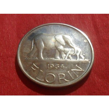 1964 & 1966 1st coinage Malawi.