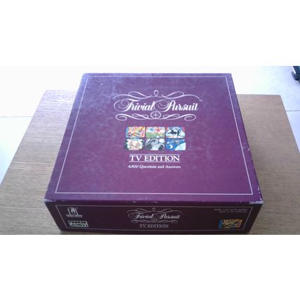 TRIVIAL PURSUIT: TV EDITION (Horn Abbot Int Ltd/Parker) (1992)