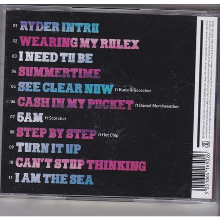 Wiley : See Clear Now. (2008) CD album.