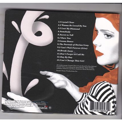 Ali Milner : I Dare You. (2010) Digipak CD Album.
