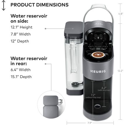 Keurig K-Supreme Single Serve K-Cup Pod Coffee Maker, Multistream Technology, 4