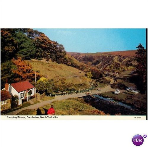 GB postcard - Stepping Stones, Darnholme, N. Yorkshire