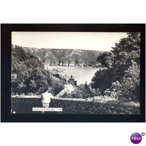 Channel Islands GUERNSEY Moulin Huet Postcard by G.P. (130)