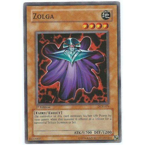 YuGiOh Dark Crisis - DCR-079 - Zolga - 1st Edition