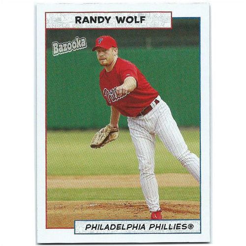 2005 Bazooka Minis - #156 - Randy Wolf