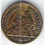 FRANCE 50 CTS 1923
