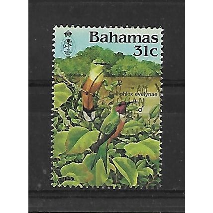 Bahamas.SG685 31c Bahama Woodstar.Fine Used.Jan21b