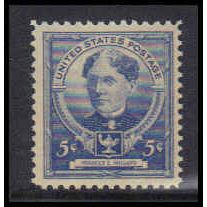 872 5c Frances Willard Fine MNH KA3280