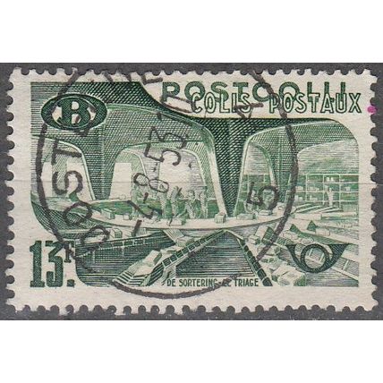 Belgique 1950 Michel Colis Postaux 31A O Cote (2008) 0.40 € Triage des colis