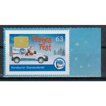 Weihnachtsmann im Postauto / Santa Claus & Postal Van **/MNH 2018