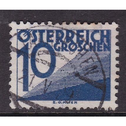 Austria Postmark Laakirchen 1929 Postage Due 10g VGC