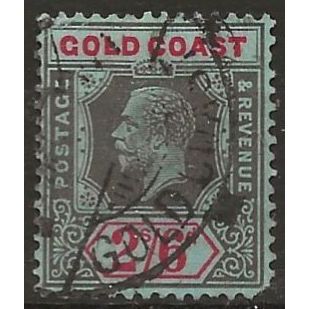 Gold Coast 1924 SG97 2/6d Black & Red/Blue Fine Used ..