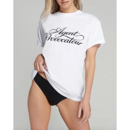 AGENT PROVOCATEUR Rayley Short Sleeve Boyfriend T-Shirt Size XL BNWT