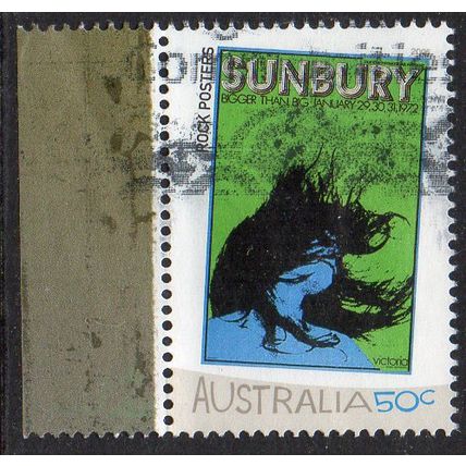 Australia 2006 Rock Posters - Sunbury 50c Sheet Used