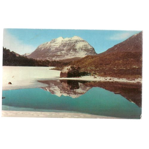 WINTER AT LOCH TORRIDON Highlands . unused vintage postcard =