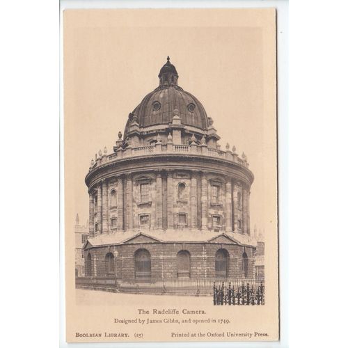 The Radcliffe Camera Oxford Postcard 25
