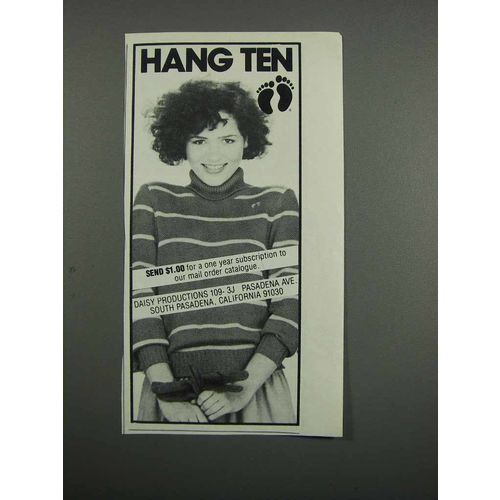 1983 Hang Ten Ad - Fashion