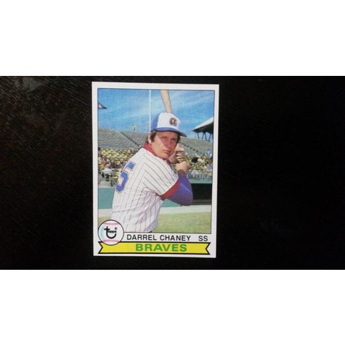 1979 Topps Card # 184 Darrel Chaney Excellent (5) Atlanta Braves