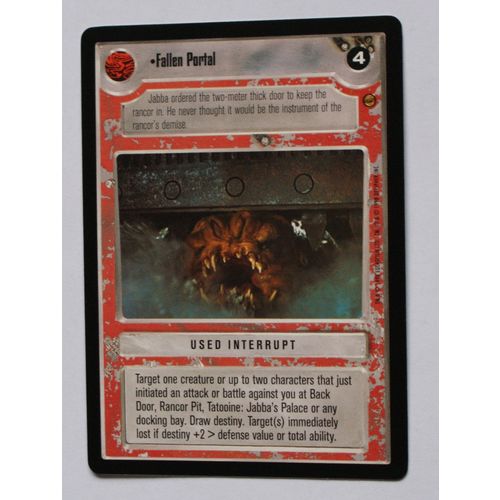 Star Wars CCG: Jabba's Palace Limited # Fallen Portal (A) 1998 light decipher