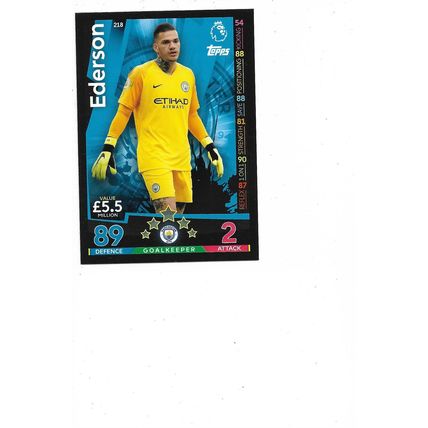 Match Attax 2018/19 218 Ederson Manchester City