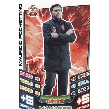 Match Attax Extra 2012/2013 MA3 Mauricio Pochettino Southampton