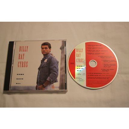 Billy Ray Cyrus 5" BMG Record Club CD Album-SOME GAVE ALL